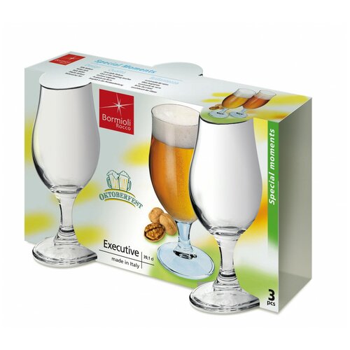 Bormioli Rocco EXECUTIVE BEER    375 ,  3  (6/180) 1404