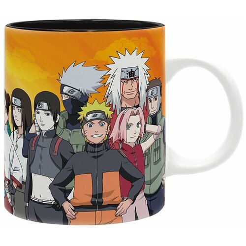 ������ ABYstyle: Naruto Shippuden Mug 320 ml Ninjas de Konoha subli x2 (ABYMUG728) 990�