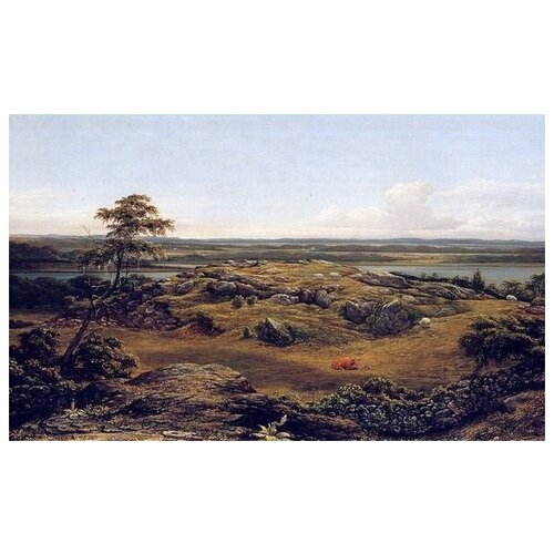        ( Rocks in New England)    49. x 30. 1420