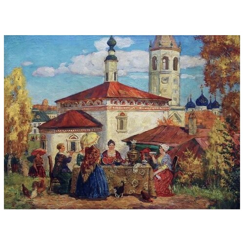 ����������� �� ������ � ������ ������� (In the old Suzdal) ��������� ����� 68��. x 50��. 2480�