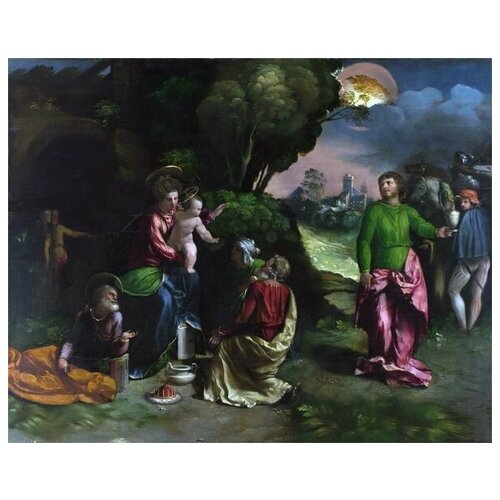      (The Adoration of the Kings)   38. x 30. 1200