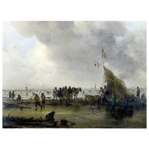        (A Scene on the Ice) 2    54. x 40.,  1810   
