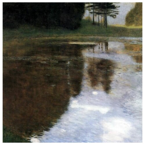        (Pond in the park)   40. x 40.,  1460   