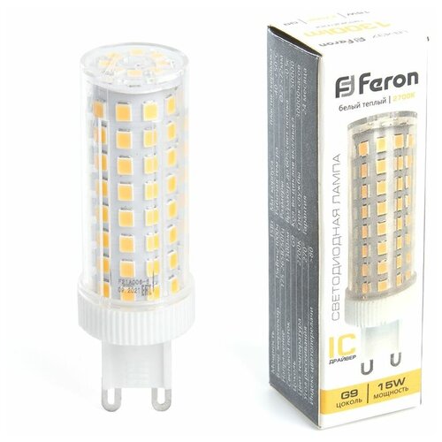   Feron LB-437 G9 15W 2700K 333