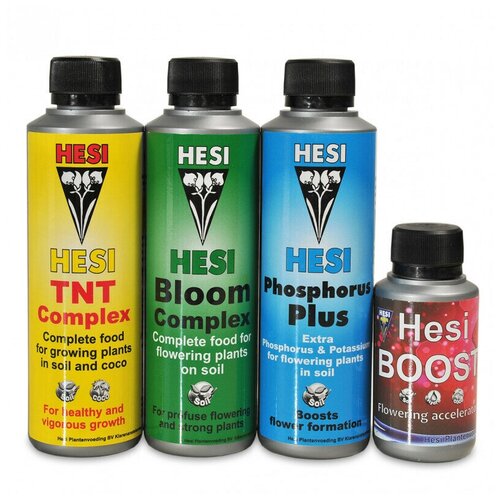    Hesi pack Soil (TNT complex 250 + Bloom 250 + Phosphorus Plus 250 + Boost 100) 4  ,  2090  Hesi