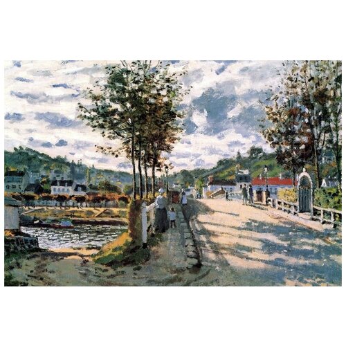       (The Seine at Bougival)   75. x 50. 2690