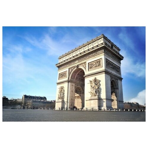        (Arc de Triomphe in Paris) 75. x 50. 2690