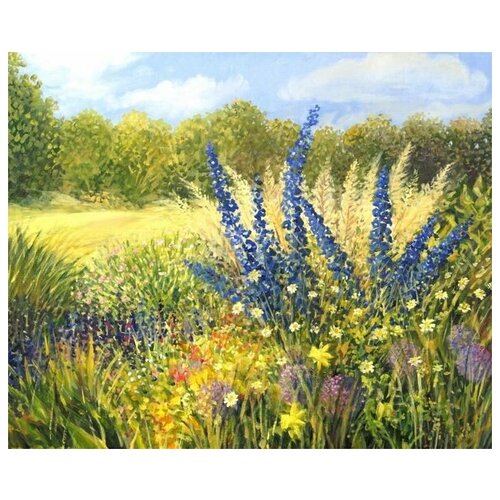      (Wildflowers) 6 49. x 40. 1700