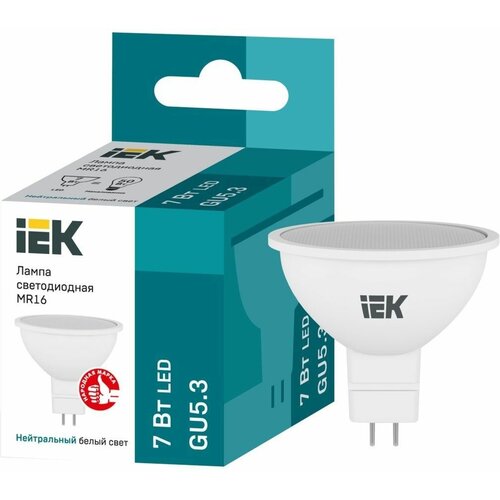  IEK LED MR16, 7, 230, 4000, GU5.3,  - 10 . 1809