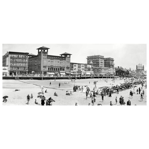         (Beach in Atlantic City) 2 70. x 30.,  1850   