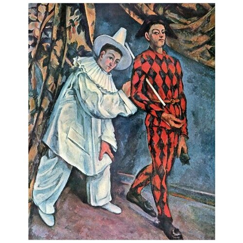        (Pierrot and Harlequin)   30. x 38.,  1200   