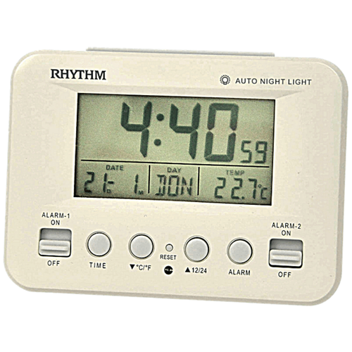   Rhythm LCD Clocks LCT100NR03 2560