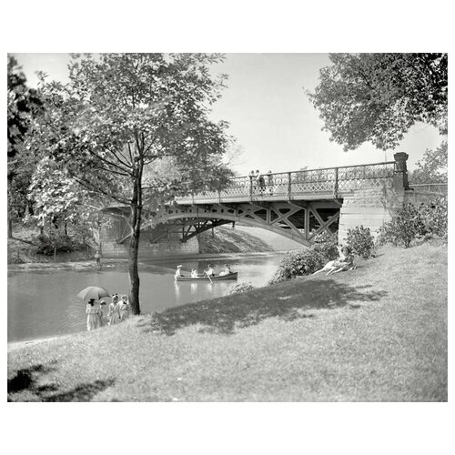       (Bridge in the park) 63. x 50. 2360