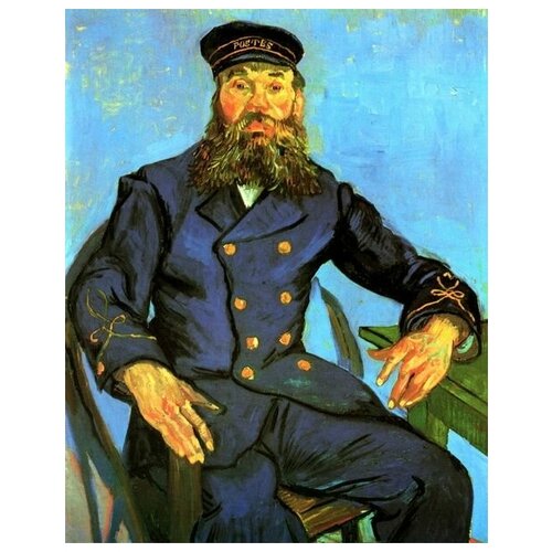        (Portrait of the Postman Joseph Roulin)    40. x 51. 1750