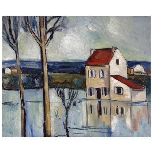       (The Lake House) 4   49. x 40. 1700