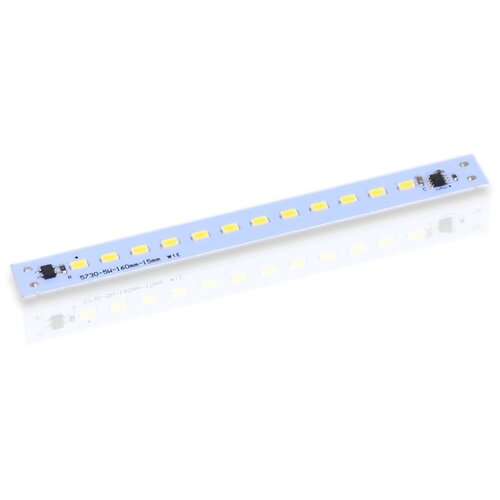    2835, 12 led, 220V, 5W, 160mm, D180, day white,  108  ICLED