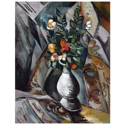        (Bouquet in white vase) 2   30. x 38. 1200