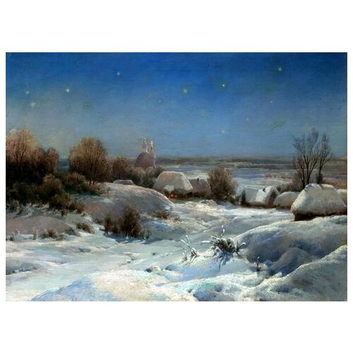      (Winter landscape) 20 55. x 40. 1830