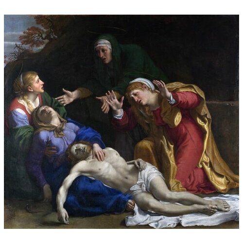      (The Dead Christ Mourned (The Three Maries))   66. x 60. 2760