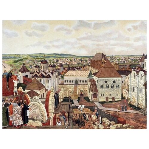        (In the Moscow Kremlin)   53. x 40.,  1800   