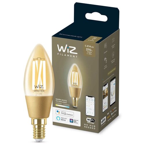   WiZ Wi-Fi BLE 25W C35E14920-50Amb1PF/6,  689  WiZ