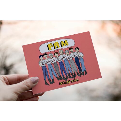 Stray Kids Fam K-Pop / ������������ �������� Inkfusion � ���������� ��������� 210�