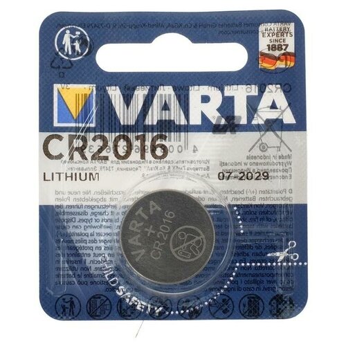   Varta, CR2016-1BL, 3, , 1 . 325