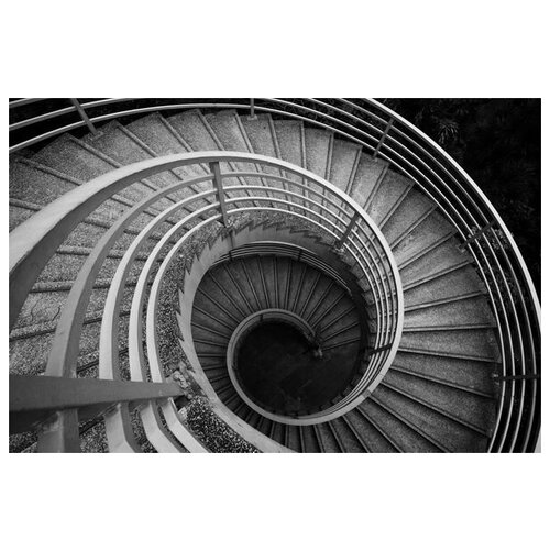      (Spiral staircase) 60. x 40. 1950