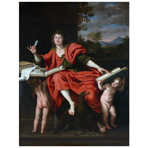       (Saint John the Evangelist)   50. x 66. 2420