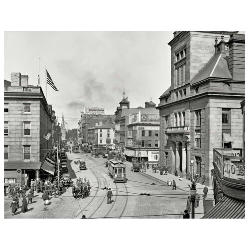 ������ �� ������ ��� ������ �� ����� (Top view of the street) 51��. x 40��. 1750�