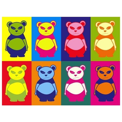      (Panda) 40. x 30.,  1220   