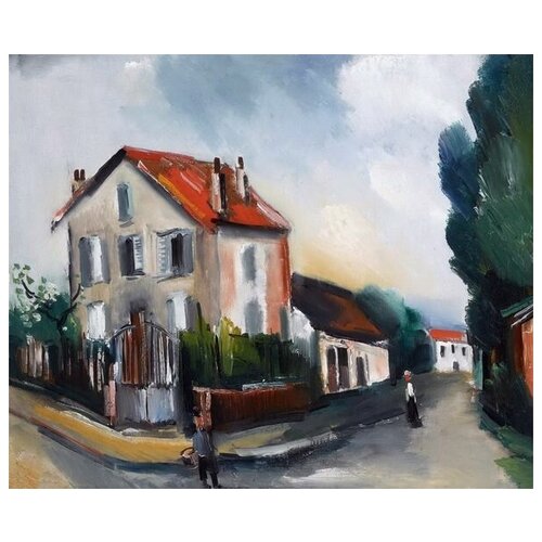        (The Artist`s House in Chatou)   36. x 30. 1130