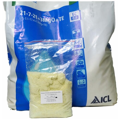  ICL  Peters Professional Grow Mix 21-7-21+3MGO+TE (250) 668