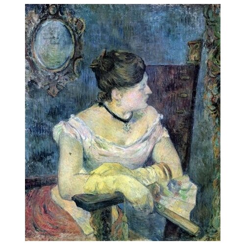         (Mette Gauguin en robe de soir)   30. x 36. 1130