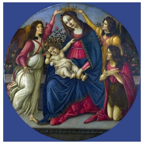         -   (The Virgin and Child with Saint John and an Angel)   51. x 50.,  2030   