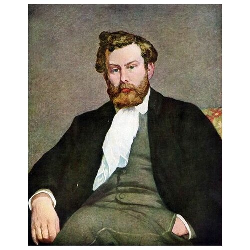       (Portrait of Alfred Sisley)   30. x 37. 1190