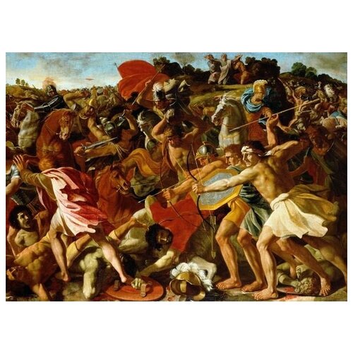        (The Victory of Joshua over the Amalekites)   55. x 40. 1830