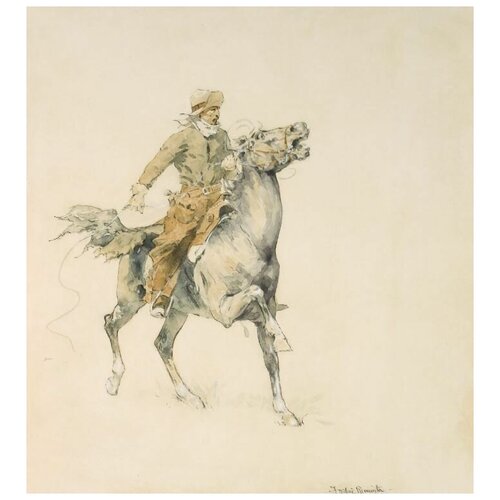      (1897) (The Cowboy)   40. x 44.,  1580   
