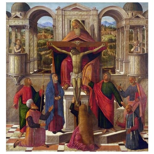       (Symbolic Representation of the Crucifixion)   30. x 32. 1060