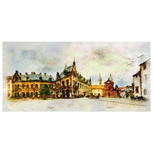 ������ �� ������ ��������� ������ (Urban landscape) �23 63��. x 30��. 1710�