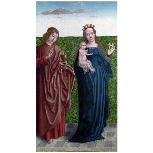         (Saints Peter and Dorothy (1)) 40. x 74.,  2310   