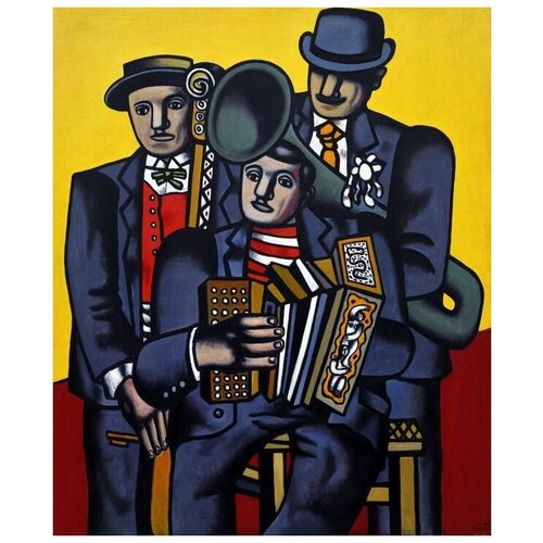      (Three musicians) 3   40. x 48. 1680