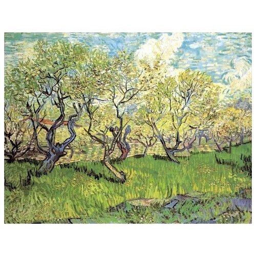       (Orchard in Blossom)    52. x 40. 1760