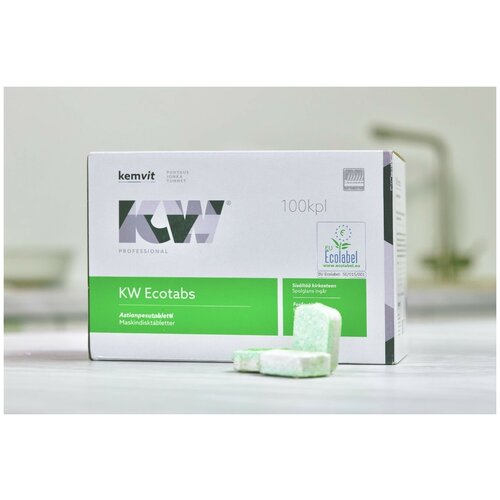     3  1 kemvit KW Ecotabs, 100 . 1900