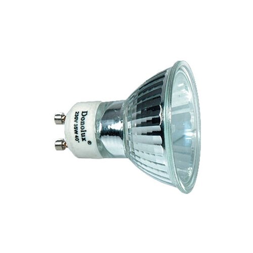 Donolux ����� ���������� GU10 � ����������� ��������� 51mm 35w 40^, 220V 2800K, 2000h 51�