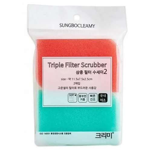������������� �����-�������� SungBo Cleamy Sungbocleamy Triple Multi Scrubber, 1 �� 280�