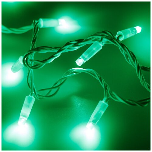   ARD-STRING-CLASSIC-10000-WHITE-100LED-FLASH GREEN (230V, 7W) (Ardecoled, IP65) 1100