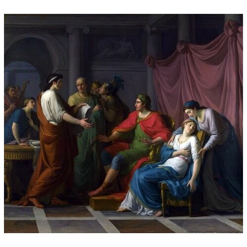           (Virgil reading the Aeneid to Augustus and Octavia)    65. x 60.,  2720   