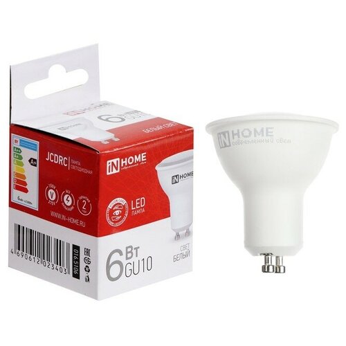   IN HOME LED-JCDRC-VC, 6 , 230 , GU10, 4000 , 530  112