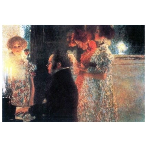       (Schubert at the Piano)   73. x 50. 2640